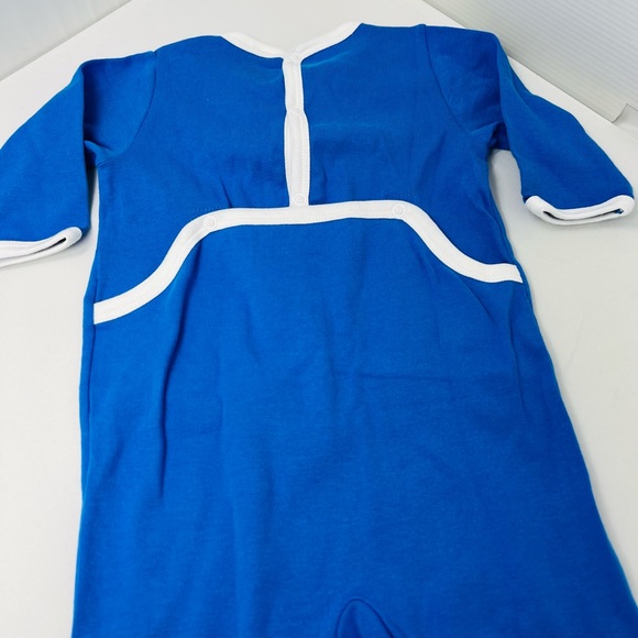 PETIT BATEAU**Blue Footed Onesie PJ**3 mo $78 - Picture 5 of 5